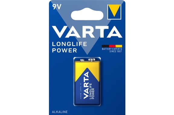 Varta Longlife Power Batteria a Blocco 9V image 3