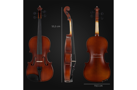 Classic Cantabile Student Violin Set 3/4 image 3