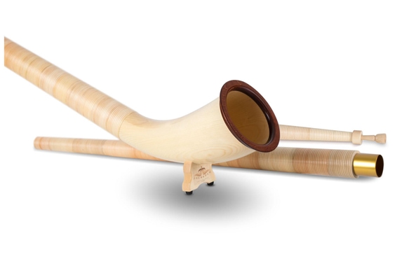 Lechgold Alphorn Deluxe Bb 275 cm 3-Piece image 3