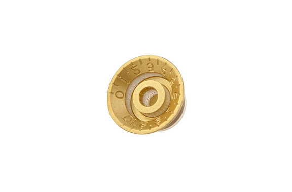 Gibson Top Hat Knobs Gold w/ Gold Insert 4 pc. image 3