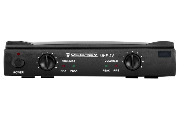 McGrey UHF-2V Dual Vocal Funkmikrofon Set mit 2x Handmikrofon 50m  - Retoure (Zustand: sehr gut) image 3
