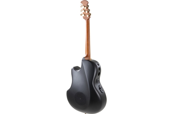 Ovation Celebrity Elite Deluxe CDX40 Deep Contour Peach Burst Satin image 3