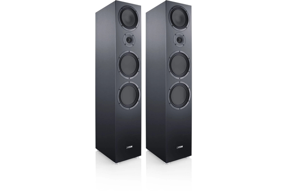 Canton GLE 90 S2 Paire d'Enceintes Colonnes Noires image 3
