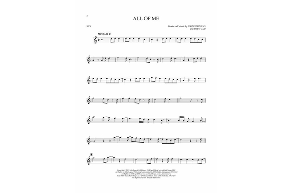 Les 50 Premières Chansons À Jouer Au Sax image 3