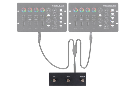 Showlite FS-10 Footswitch pour LDO-10 MKII FS image 3