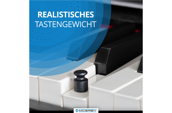 McGrey DP-19 SM E-Piano Schwarz matt image 3
