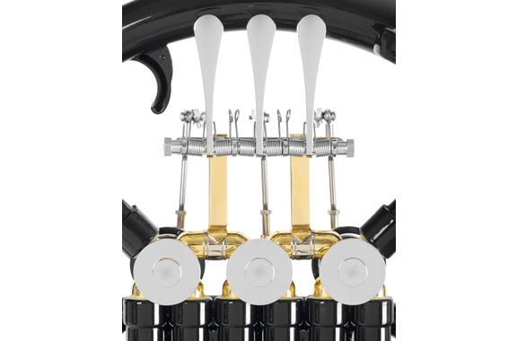 Classic Cantabile WH-30BK MardiBrass Kunststof Bb-hoorn Zwart image 3