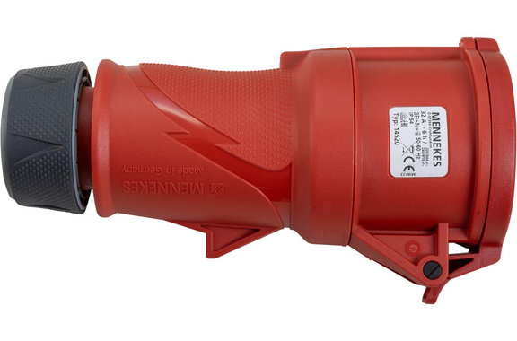 PSSO CEE Verlängerung 32A 5x6 10m rot image 3