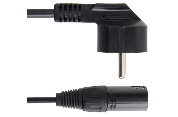 Pronomic Stage EUIECX-15 Câble Hybride Fiche Schuko vers Connecteur IEC, XLR/XLR 15m image 3