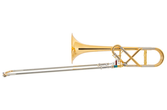 Lechgold QP-20GL Quartposaune Goldmessing Deluxe Set image 3