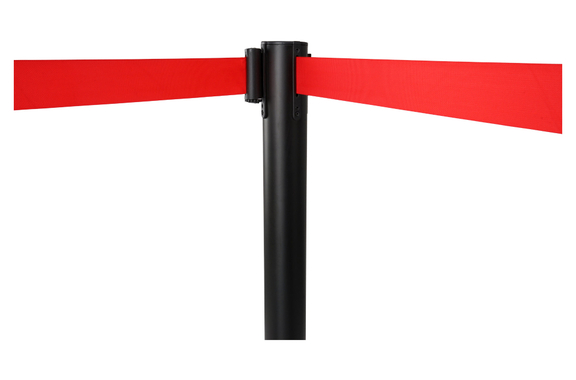 Stagecaptain PLS-200B Barrier Post Crowd Control System Black 10x Set image 3