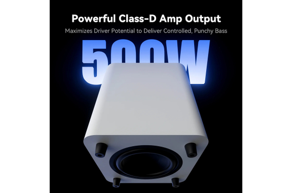 Fosi Audio SW10 Subwoofer Activo Blanco image 3
