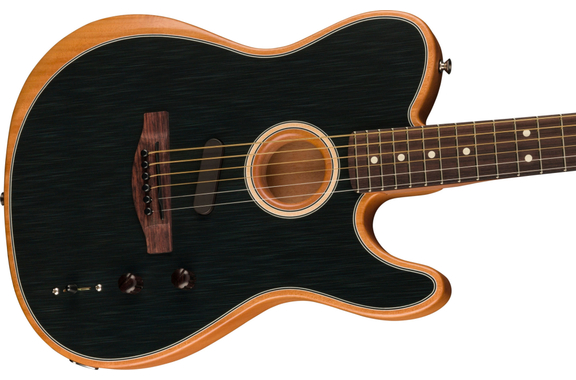 Fender Acoustasonic Player Telecaster Brushed Black  - Retoure (Zustand: gut) image 3