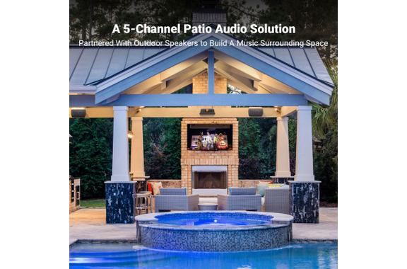 Fosi Audio HT4S 4.1 / 5.0 Amplificador Surround image 3