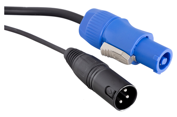 Pronomic Stage PPX-2.5 Cavo Ibrido Powerplug/XLR image 3