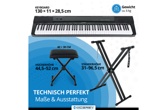 McGrey SK-88 Keyboard Super Kit  - Retoure (Zustand: sehr gut) image 3