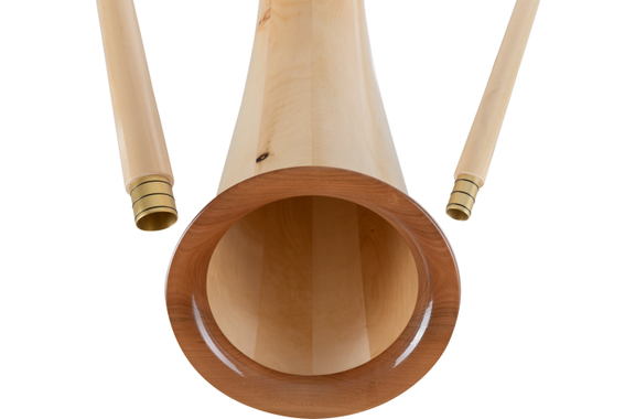 Lechgold Alphorn Solist F 360 cm 3-delig Zirbe image 3