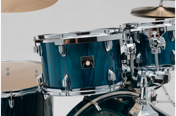 Tama CL52KRS-PGHP Superstar Classic Drumkit Gloss Sapphire Lacebark Pine image 3