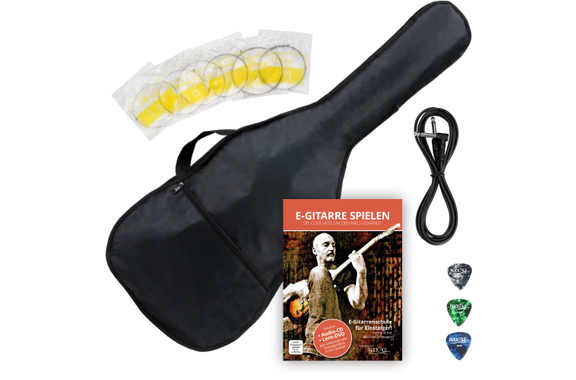 Rocktile L-100 BL Guitare Électrique Black Set avec Accessoires image 3