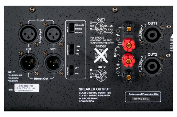 Pronomic XA-1400 Etapa de Potencia 2x 3000 Watt image 3