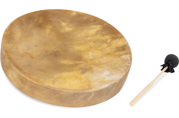Classic Cantabile TSD-18 Traditionele Sjamanentrommel met Paardenhuid 18" image 3