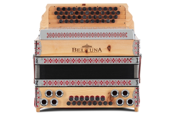 Beltuna Alpstar IV D Harmonika Zypresse massiv B Es As Des MB image 3