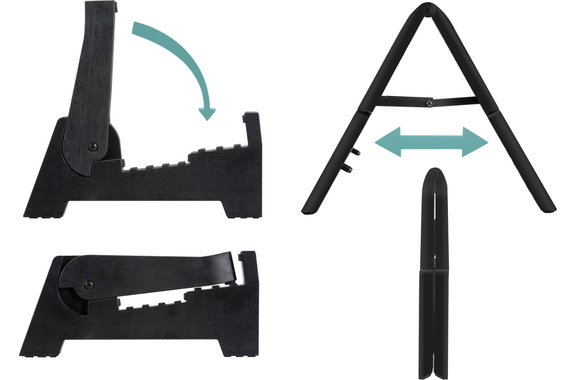 Soporte Plegable Para Guitarra Rocktile GSF-2015S De Plástico image 3