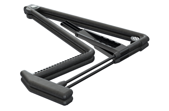 K&M 17580 Heli 2 Support Guitares Acoustiques Noir Set de 3 image 3