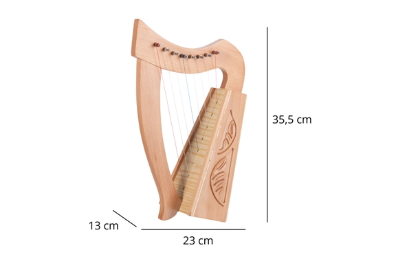 Classic Cantabile H-8 Mini Arpa Celtica image 3