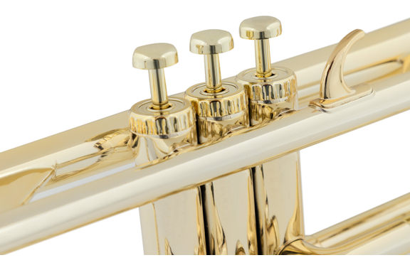 Classic Cantabile KTP-30GD MardiBrass Kunststof Bb-Trompet Goud image 3