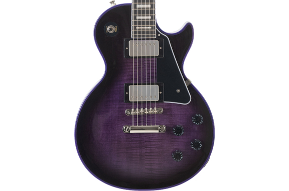 Epiphone Les Paul Custom Widow Purple Burst image 3
