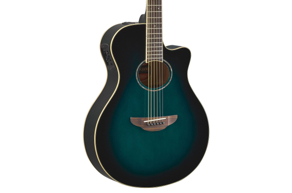 Yamaha APX 600 Oriental Blue Burst image 3