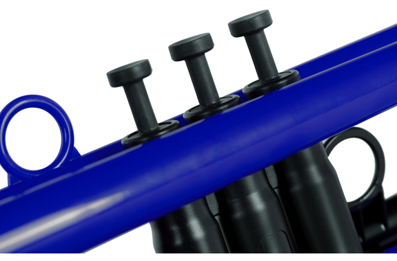 Classic Cantabile PTP-10BL MardiBrass Tromba Bb In Plastica Blu image 3