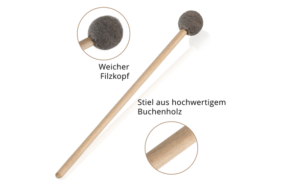 Classic Cantabile MG2220F Par De Baquetas Para Glockenspiel image 3