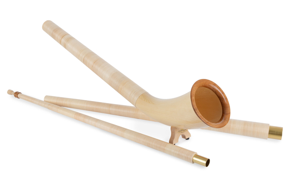 Lechgold Alphorn Deluxe F 360 cm Set 3 pièces incl. embouchure Fis image 3