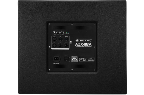 Subwoofer PA Omnitronic AZX-118A 400W image 3