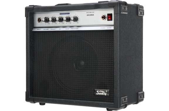 Rocktile Puncher E-Bass Black Amp Set image 3