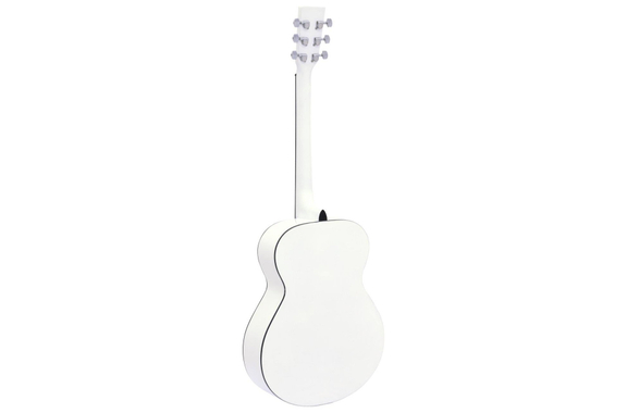 Guitarra Western Dimavery AW-303 Blanca image 3