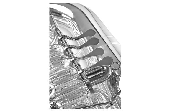 Lechgold BT-14/5S Tuba Bb plateada image 3