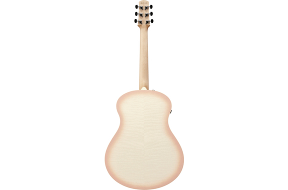 Ibanez AAM370M2E-APF Transparent Antique White Peach Fuzz image 3