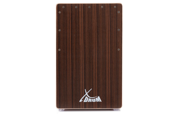 XDrum Cajon El Bajo Bass Port Cocoa Brown / Ebony incl. Funda image 3