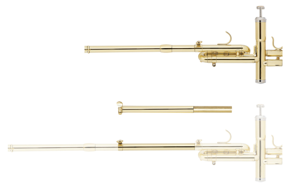 Classic Cantabile AT-1871 Più Aida Trumpet B/Bb/Ab 3-Piece Set image 3