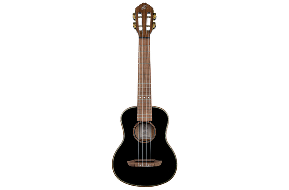 Ortega Onyx Series Tenor Ukulele All Gloss Black image 3