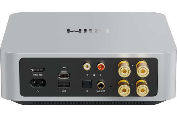 WiiM AMP Amplificatore Streaming Multiroom Argento image 3