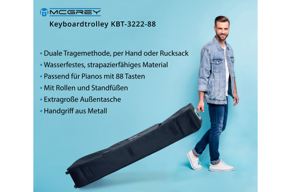 McGrey KBT-3222-88 Keyboardtrolley image 3