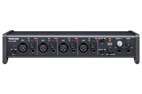 Tascam US-4x4HR USB Audio-Interface Podcast Set image 3