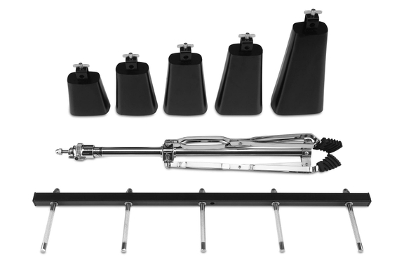 XDrum Kuhglocken Set (Cowbell) incl. Standaard image 3