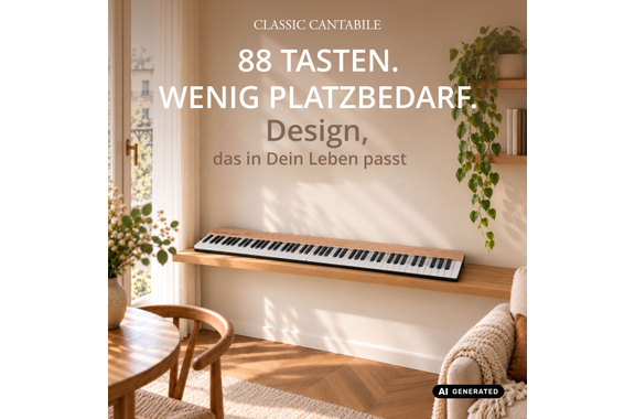 Classic Cantabile MP-175 Little Grand Piano image 3