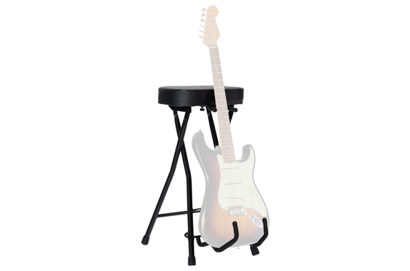Rocktile Guitar Stool with Guitar Holder image 3