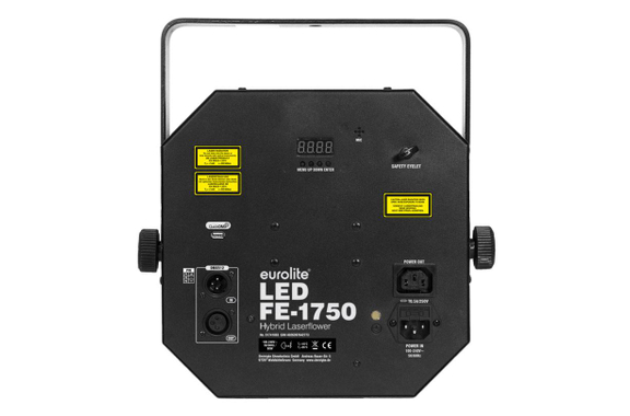 Eurolite LED FE-1750 Hybrid Laserflower QuickDMX Set image 3